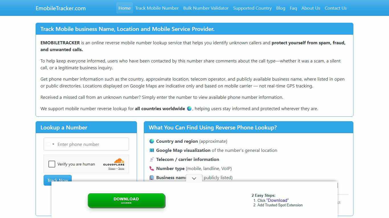 Mobile Number Tracker Find Owner Name and Location on Google Map.